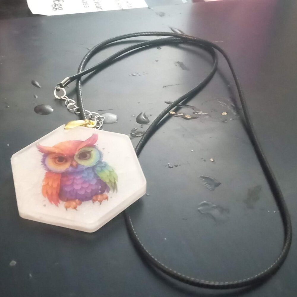 Handmade Owl Necklace
